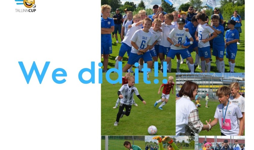 Nuorten jalkapalloturnaus Tallinn Cup 2022 on päättynyt tälle vuodelle! Kiitos kaikille osallistujille, niin lähempänä kuin kauempana pallokentästä, turnaukseen... 