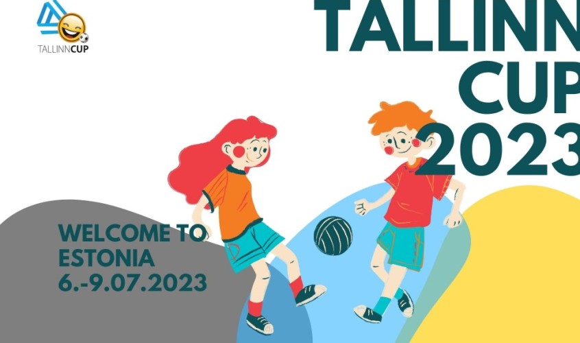 Tallinn Cup 2023!! Международный детско-юношеский турнир по футболу Tallinn Cup пройдет с 6 по 9 июля 2023 года! Окно регистрации открыто!